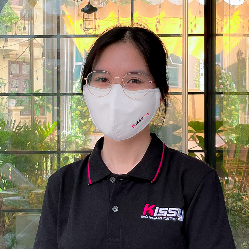 Mô tả Khẩu Trang 5D Kissy Người Lớn Sợi Hoạt Tính Chống Bụi Mịn Kháng Khuẩn Hiệu Quả Nhiều Màu Đủ Size - 3