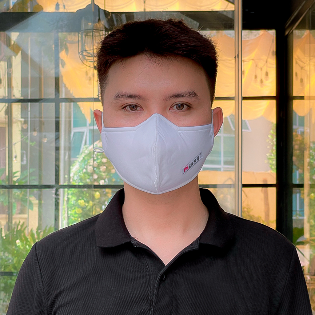 Mô tả Khẩu trang 5D Kissy chống tia UV ngăn ngừa bụi mịn PM 2.5, ngăn mùi ô nhiễm được bộ y tế khuyên dùng - 1