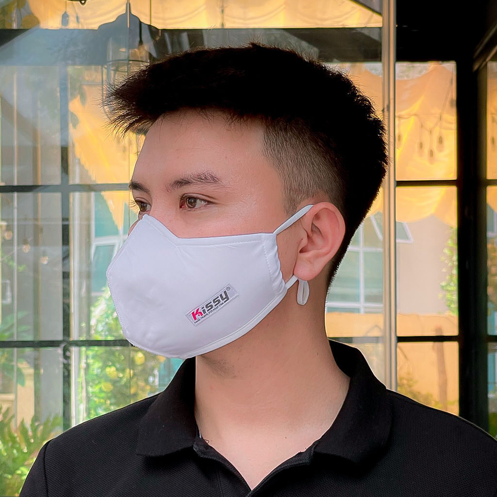 Mô tả Khẩu trang 5D Kissy chống tia UV ngăn ngừa bụi mịn PM 2.5, ngăn mùi ô nhiễm được bộ y tế khuyên dùng - 2