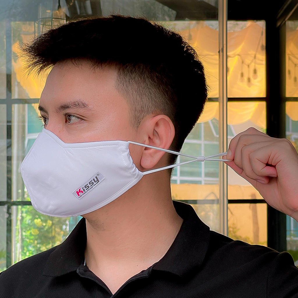 Mô tả Khẩu trang 5D Kissy chống tia UV ngăn ngừa bụi mịn PM 2.5, ngăn mùi ô nhiễm được bộ y tế khuyên dùng - 4
