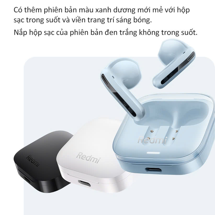 Mô tả Tai Nghe Không Dây Xiaomi Redmi Buds 6 Active - Chống ồn ENC - Hàng chính hãng - Bảo hành 6 tháng - 6