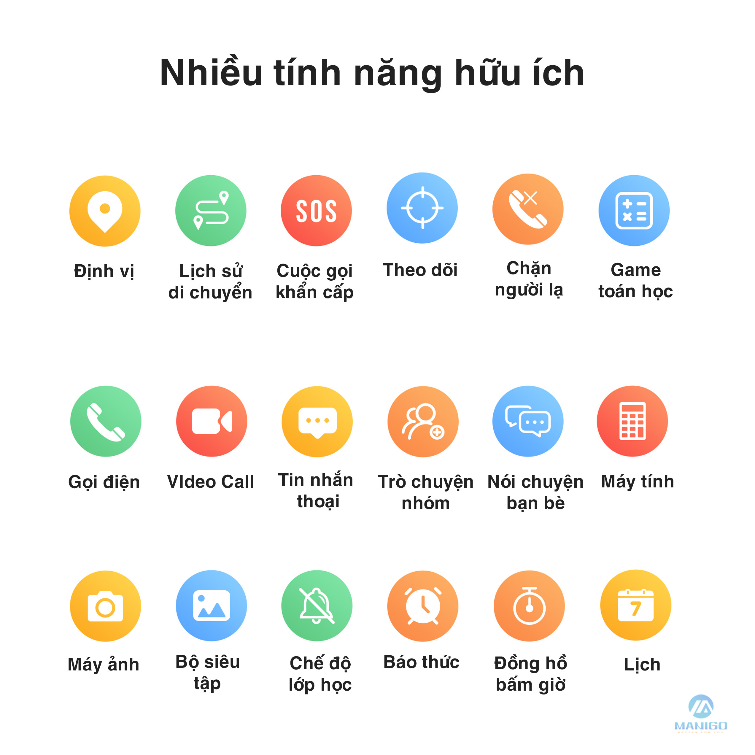 Mô tả Đồng hồ thông minh cho trẻ em Valdus VK26 Kid 4G watch video call định vị chính hãng bảo hành 1 năm - 2