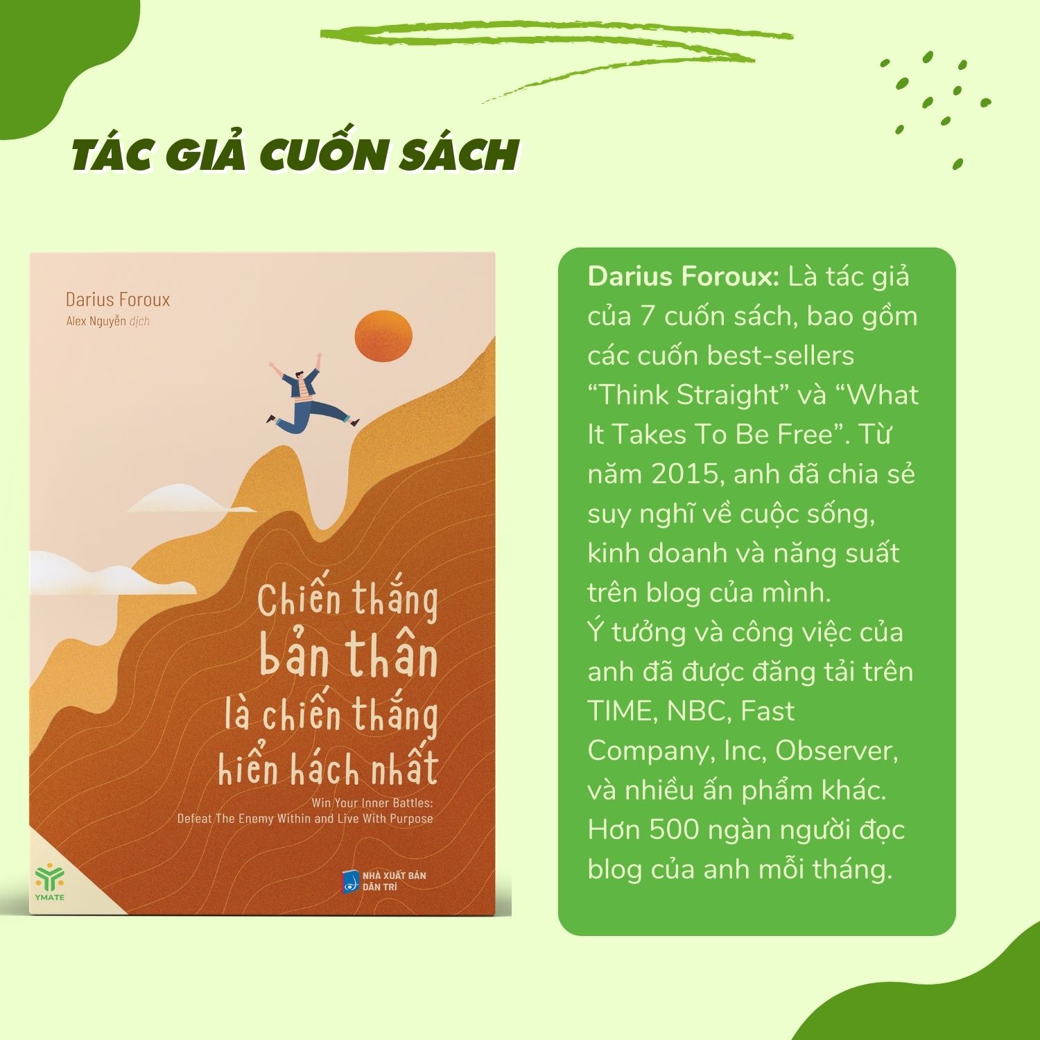 Mô tả Sách - Chiến Thắng Bản Thân Là Chiến Thắng Hiển Hách Nhất - Tâm Lý - YMATE - 4