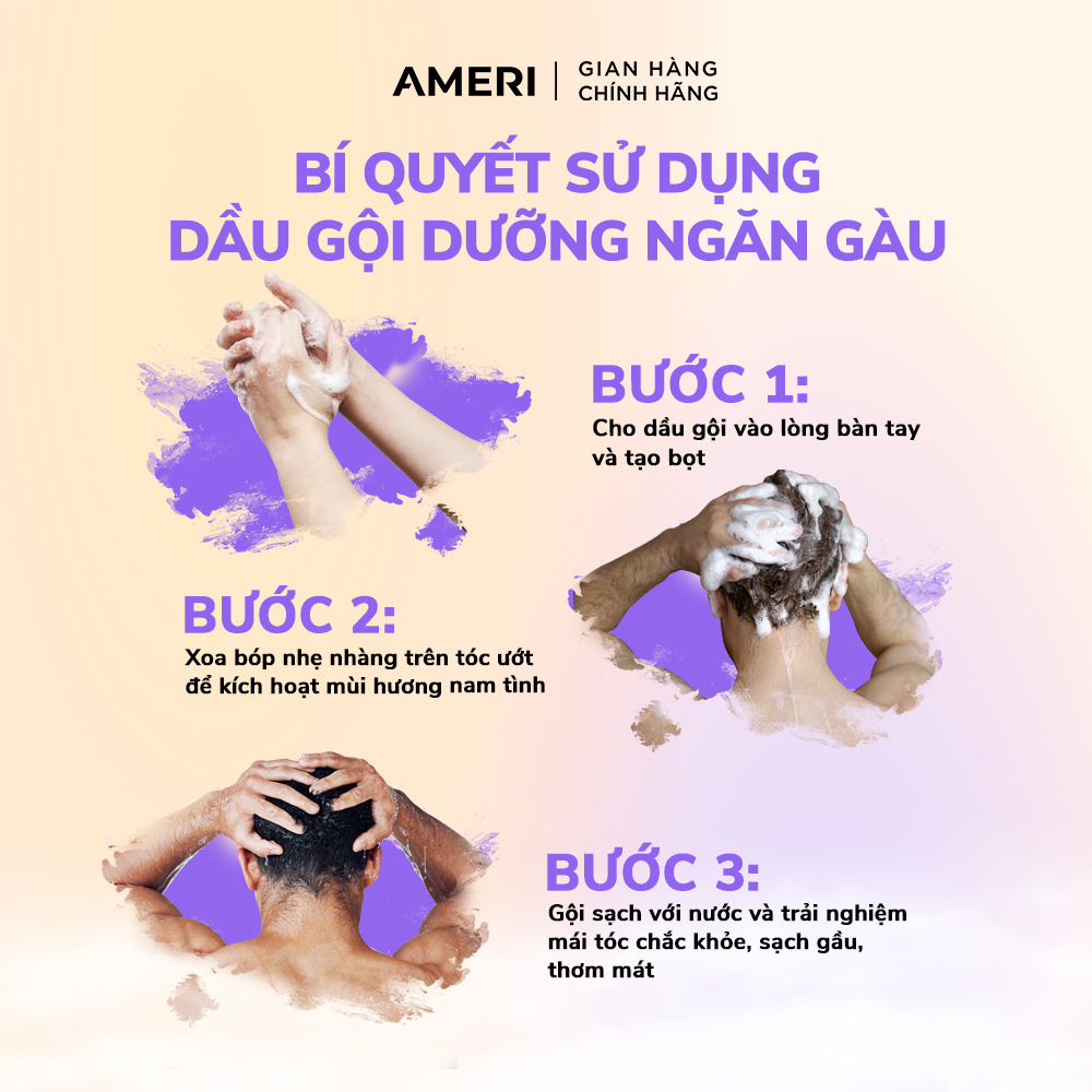 Mô tả Dầu gội hỗ trợ ngăn gàu Menitems, dầu gội đầu giúp giảm ngứa, hết nhờn, kích thích mọc tóc lưu hương nước hoa cấp - 4