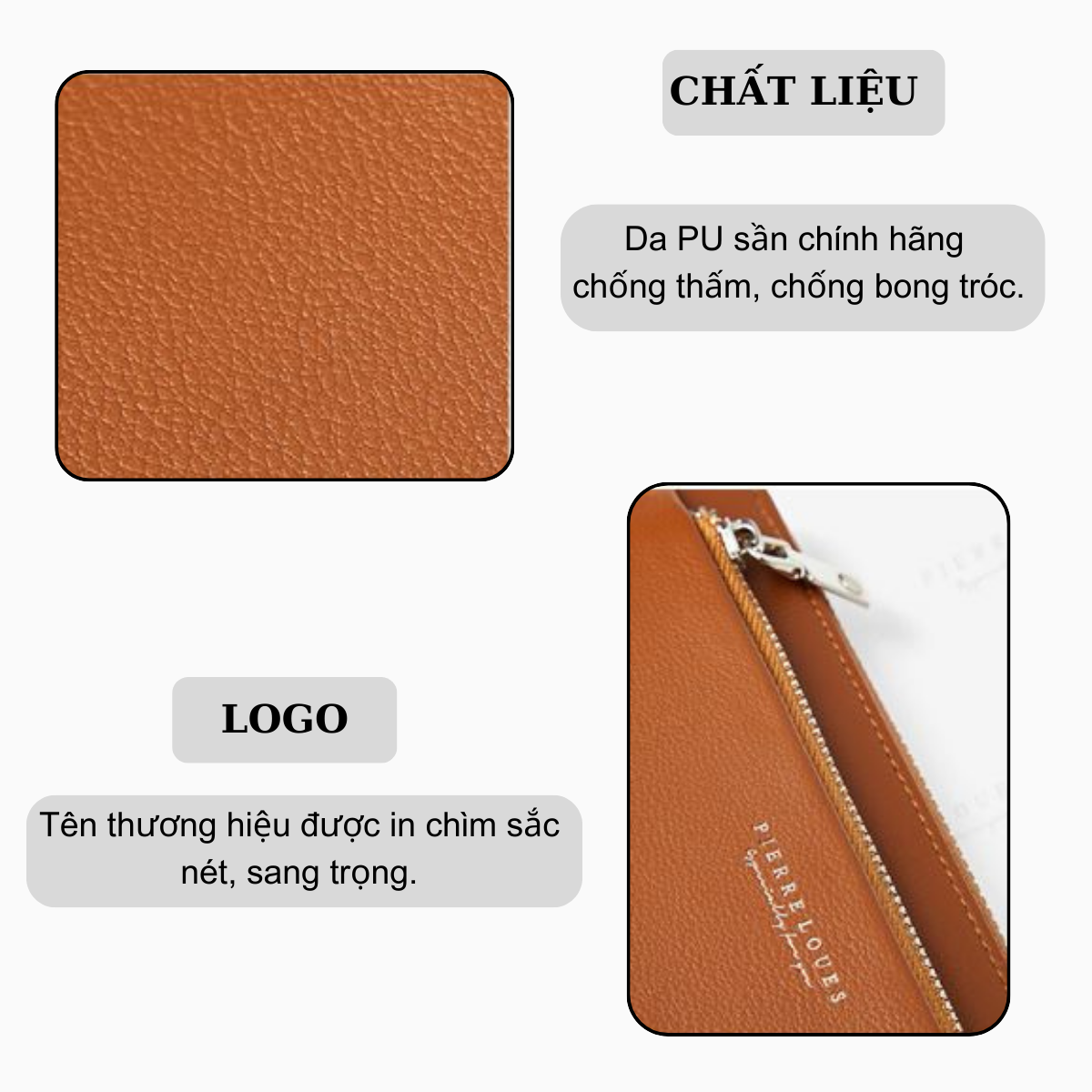 Ví FOREVER YOUNG PL100 màu hồng