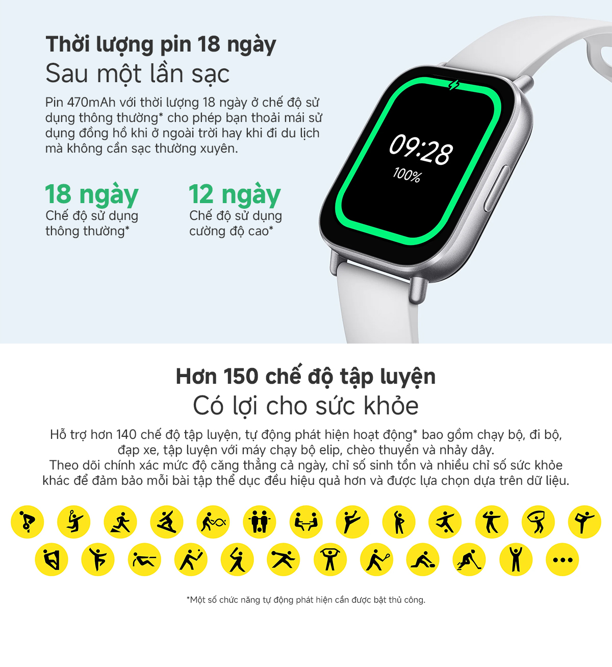 Mô tả Đồng Hồ Thông Minh Xiaomi Redmi Watch 5 Lite / 5 Active - Hàng Chính Hãng, Bản Quốc Tế Có Tiếng Việt - 6