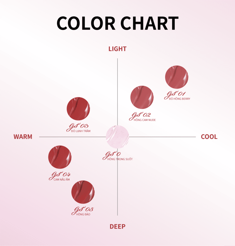 Mô tả Son Kem Bóng Merzy Bisous Glowy Gel Tint - 11