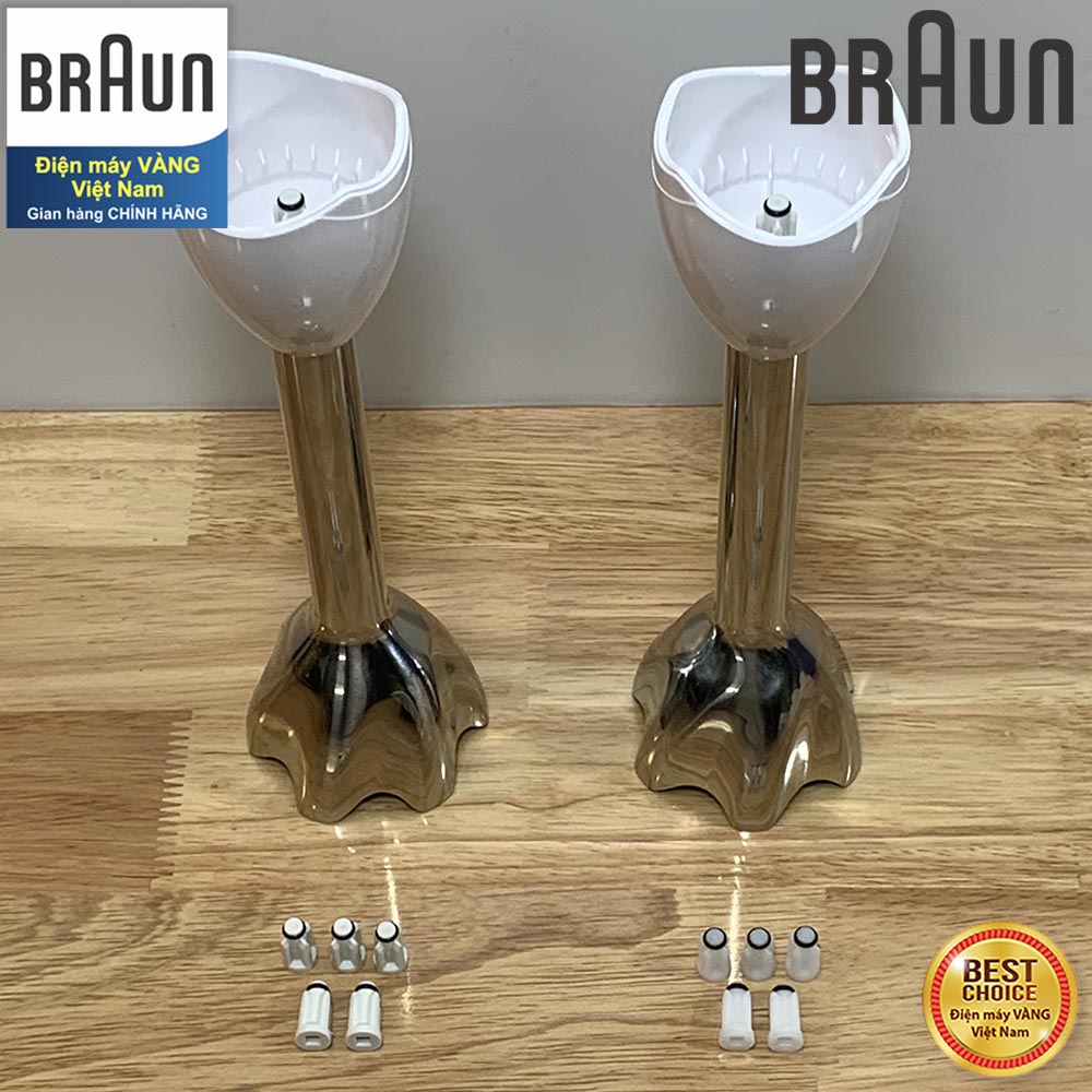 Mô tả Khớp nối hoa khế trắng máy xay cầm tay Braun MQ5200 MQ5235 MQ5245 kiểu Motor Type 4191 - Linh kiện phụ kiện Braun - 5