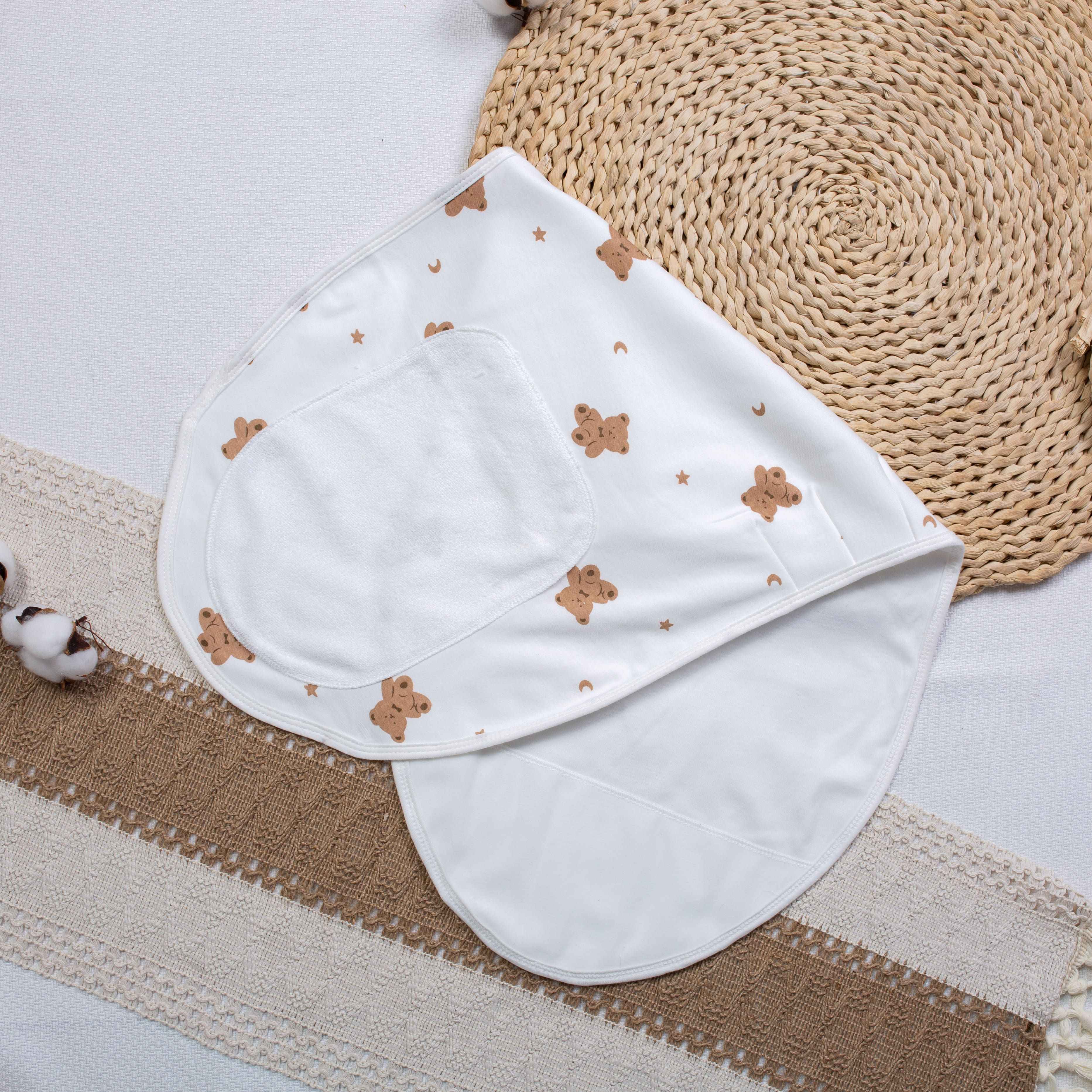 Mô tả Cho Bé Sơ Sinh Cotton Mềm Mịn (Kt: 35x80Cm) - 3