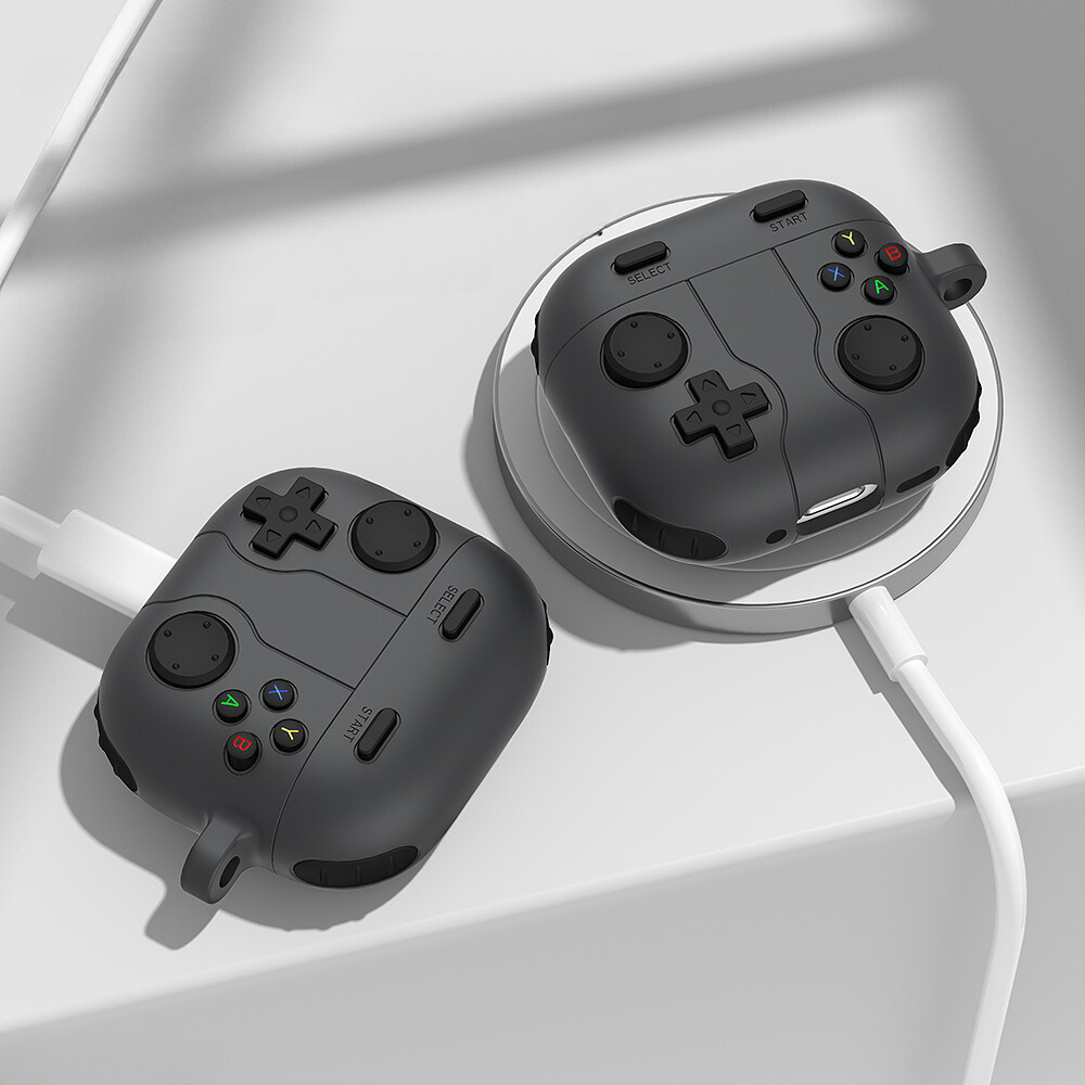 Ốp Bảo Vệ Silicon Gel Dành Cho Airpods 4 , Kai.N Game Pad, Kèm Móc Treo