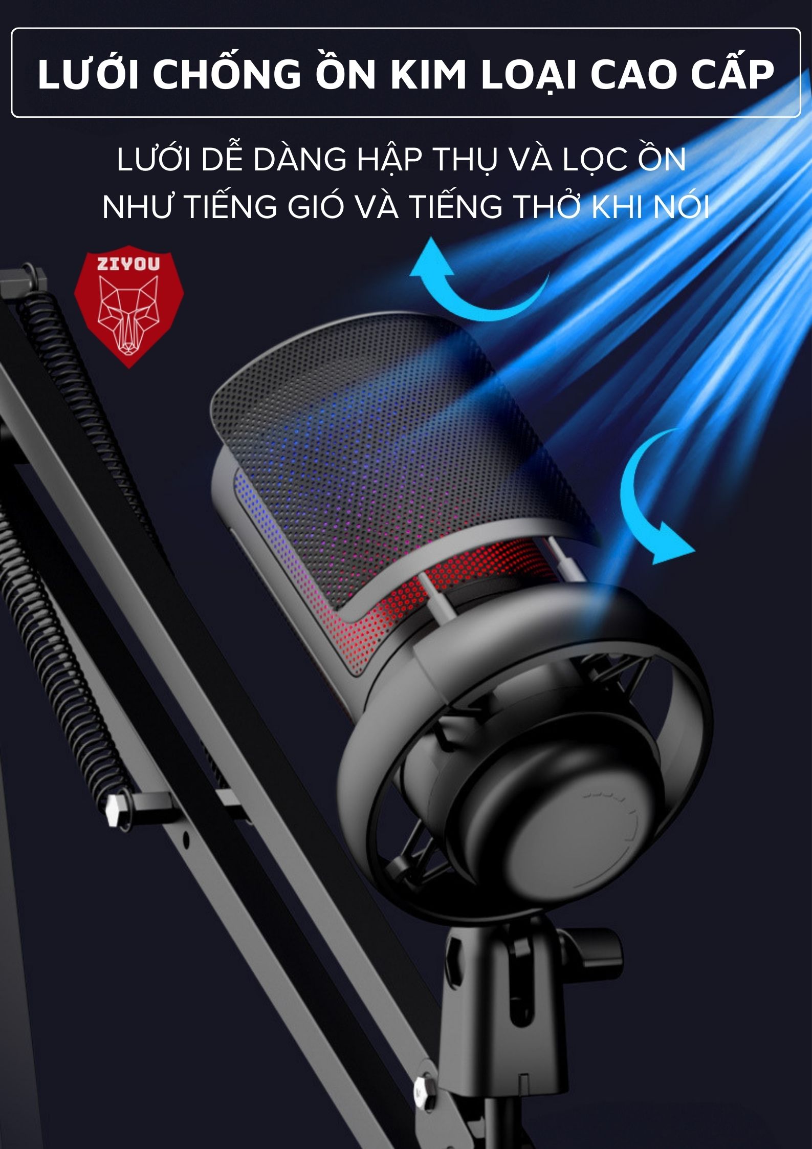 Micro ME6S thu âm đa hướng