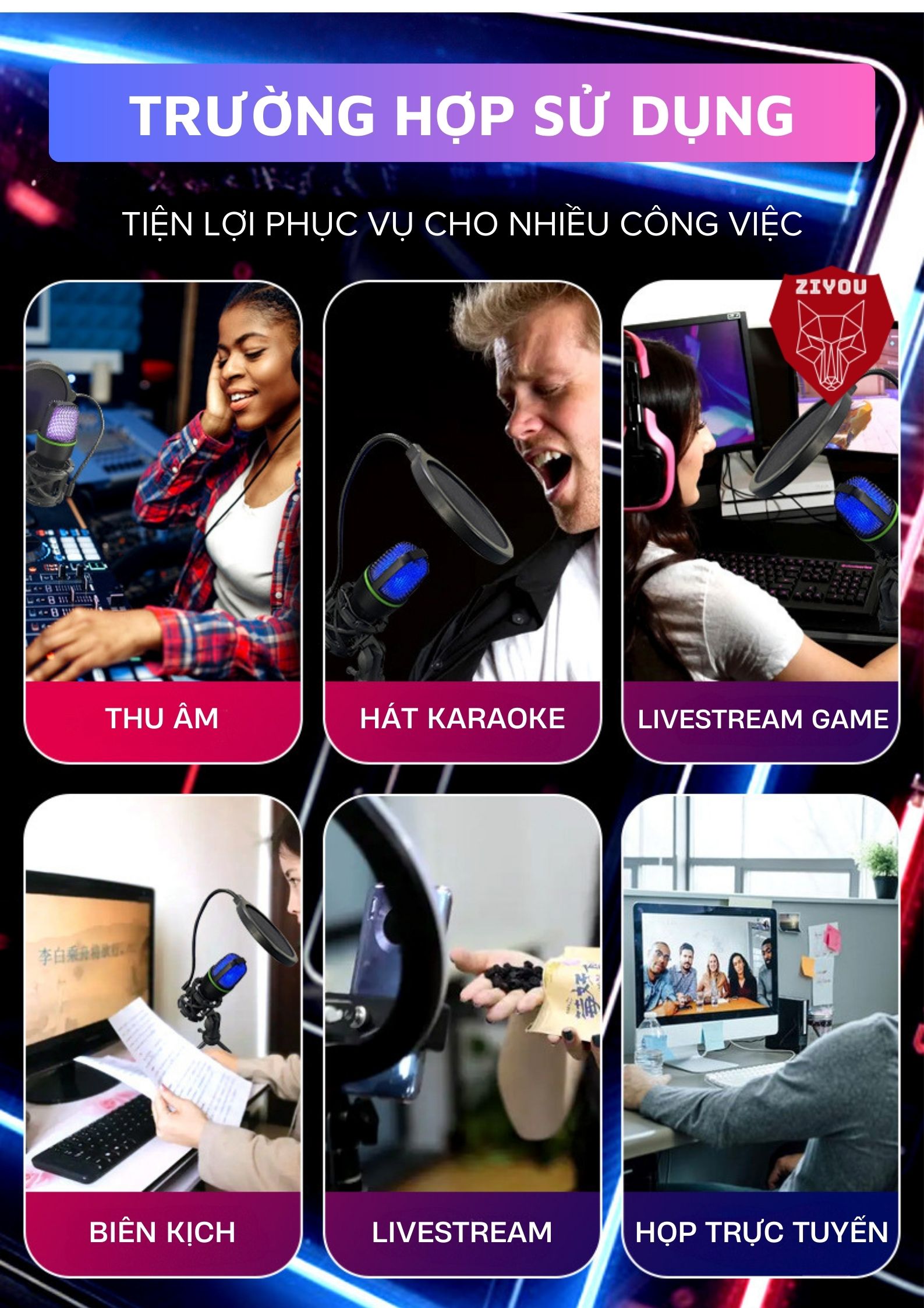 Thông số kỹ thuật Micro ShouFei ME4