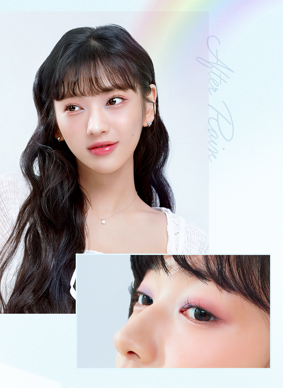 Mô tả Bảng Phấn Mắt 9 Ô Màu Có Highlight Black Rouge Colordation Mood Palette - Weather Zip - 5