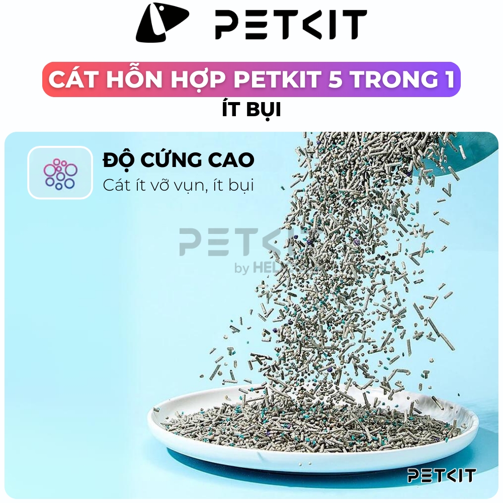 Mô tả Cát Mèo PETKIT Không Mùi, Khử Mùi Tự Nhiên, Vón Cục Nhanh, Xả Toilet, 3.6Kg/túi - 1