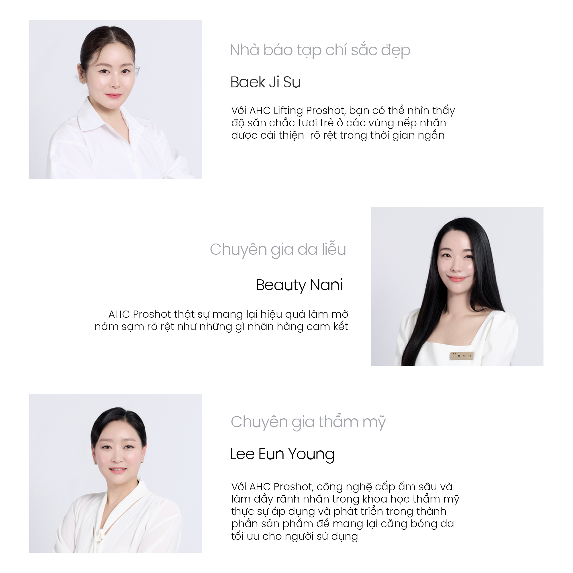 Kết quả sử dụng Bộ đôi AHC