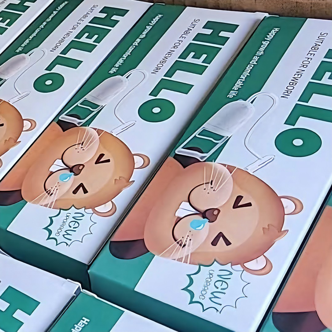 Mô tả Dụng cụ hút mũi, máy hút mũi cho bé sơ sinh và trẻ nhỏ kéo tay Nasal Aspirator Hello 05 lực hút mạnh - 9