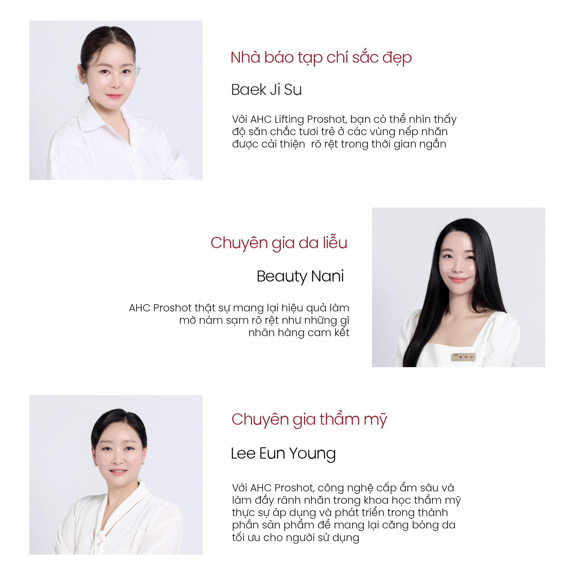 Công dụng AHC PROSHOT COLLA-JUVENATION