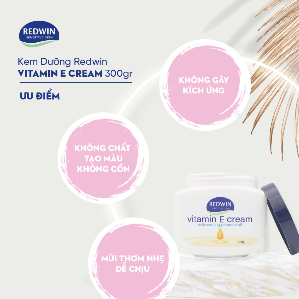Kem Dưỡng Ẩm Đa Năng Redwin Vitamin E Cream 300g Nội Địa Úc Giúp Dưỡng ...