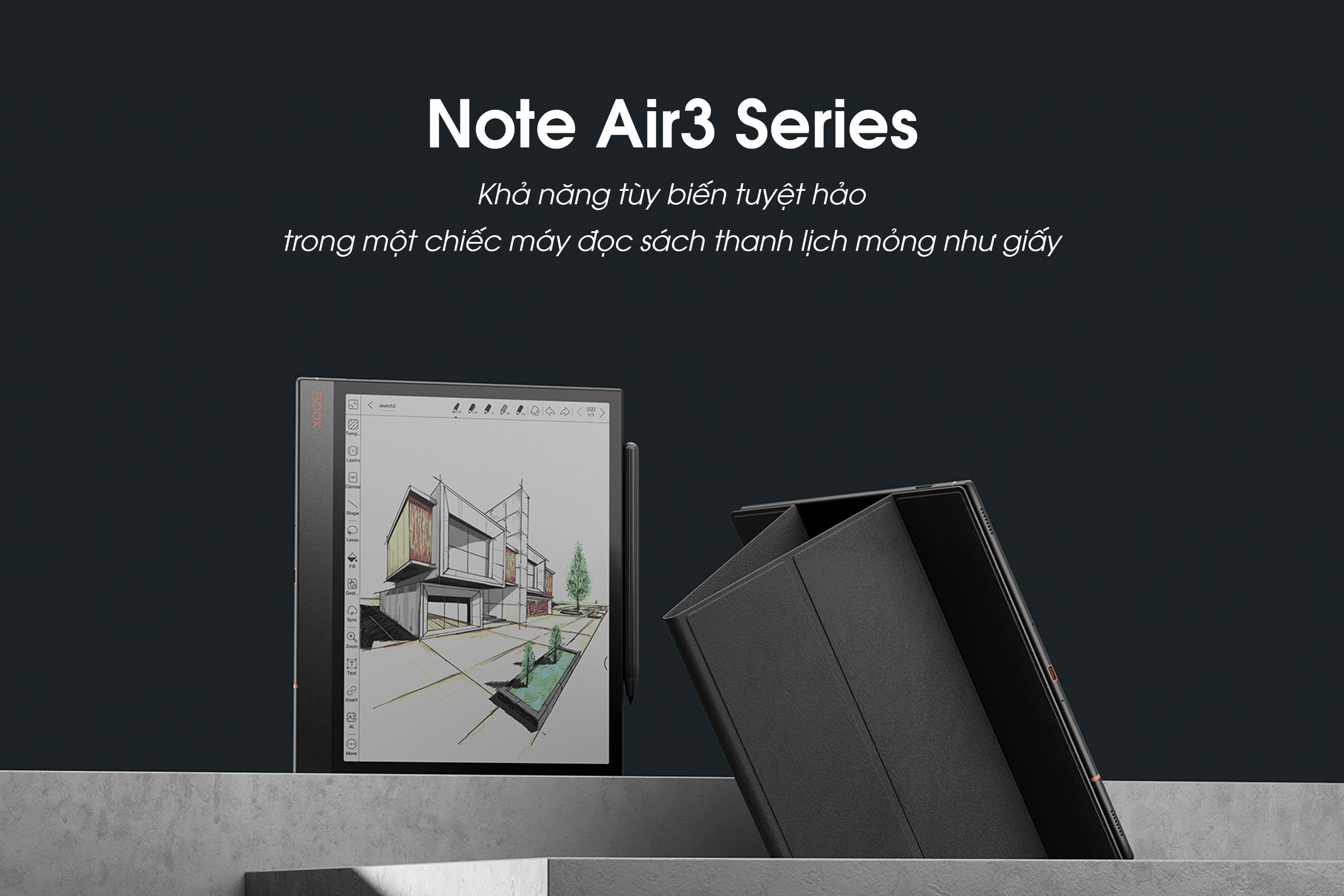 Máy đọc sách Boox Note Air 3 C 64Gb chính hãng | Shopee Việt Nam