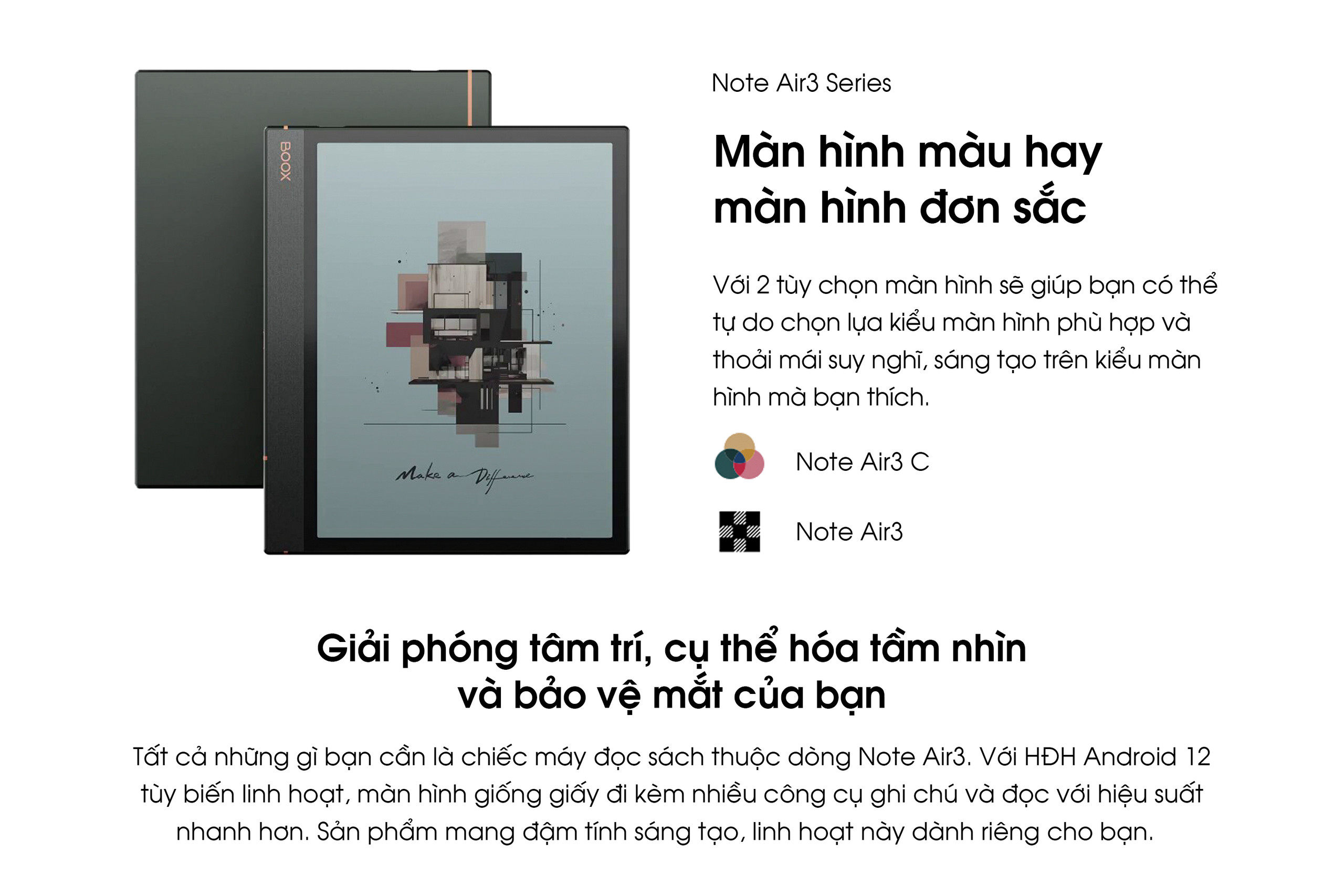 Máy đọc sách Boox Note Air 3 C 64Gb chính hãng | Shopee Việt Nam