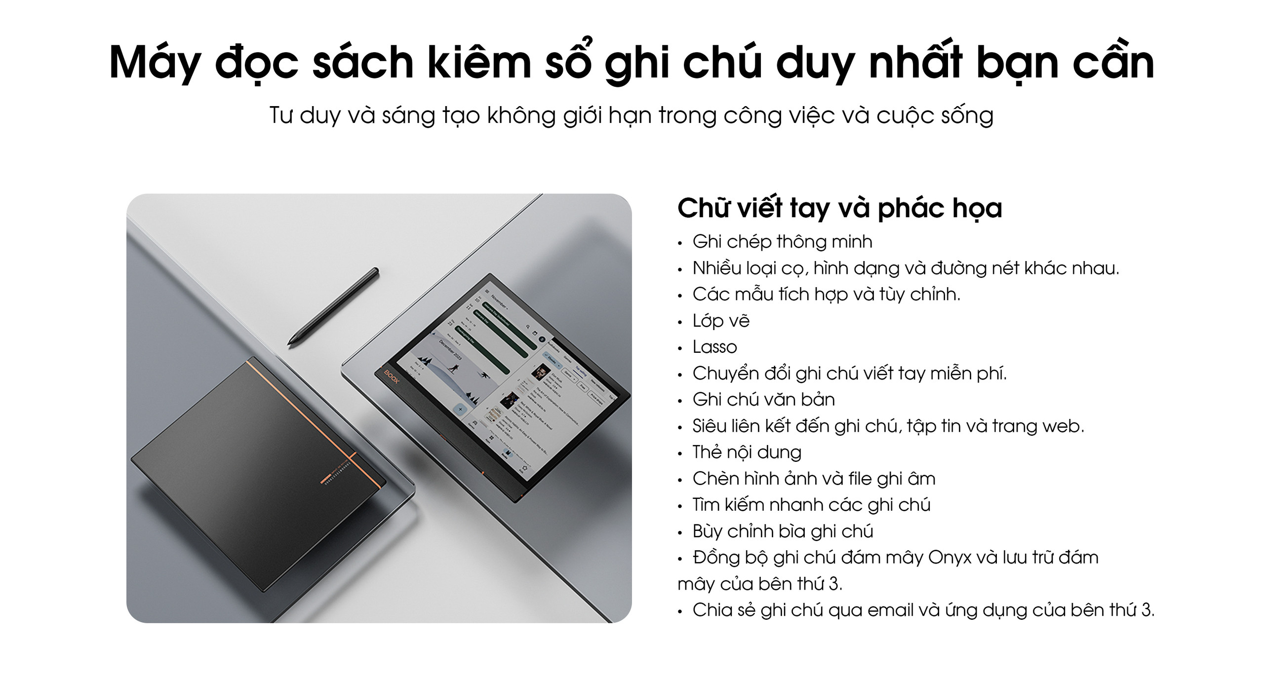 Máy đọc sách Boox Note Air 3 C 64Gb chính hãng | Shopee Việt Nam