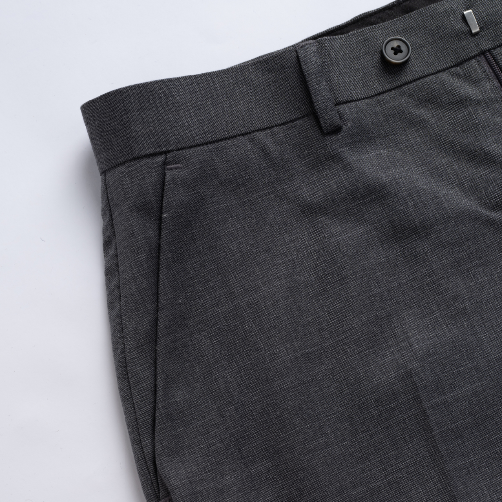 Mô tả Quần âu nam Phan Nguyễn, chất liệu tetron cao cấp, mềm mại, bền chắc, form slim fit QVL.819 - 3