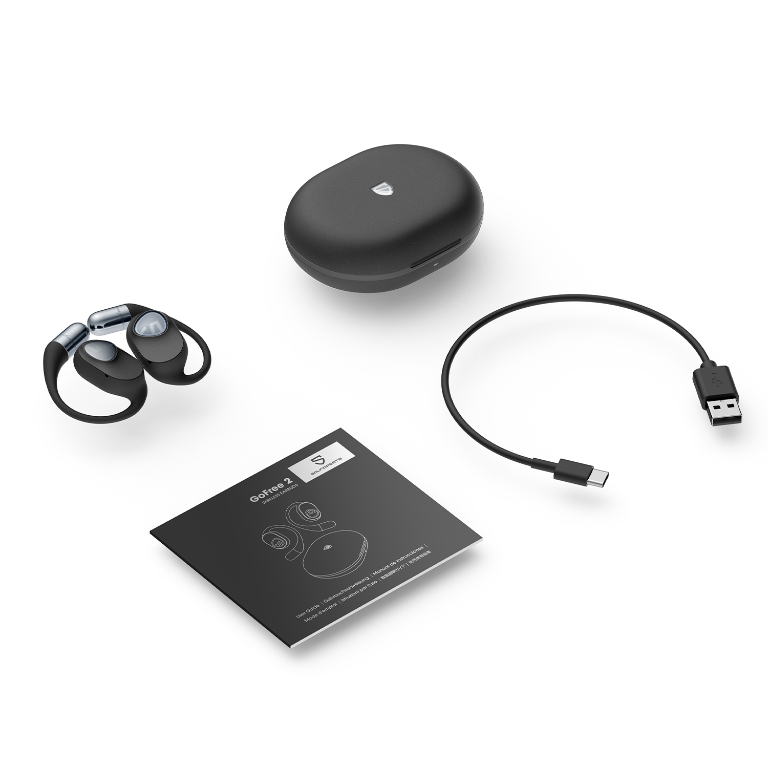 Mô tả Tai Nghe True Wireless SoundPEATS GoFree 2 Hires Pin 35h Bluetooth 5.3 (Open Ear) - 5