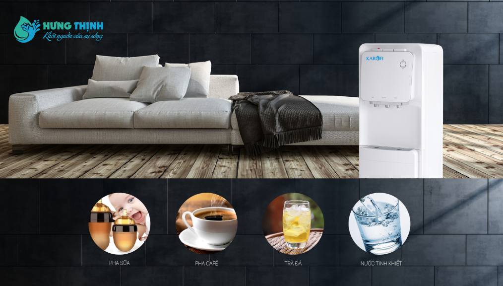 Mô tả Cây Nước Nóng Lạnh Hút Bình Karofi HC19 Công Nghệ Hiện Đại, Thiết Kế Độc Đáo - 2