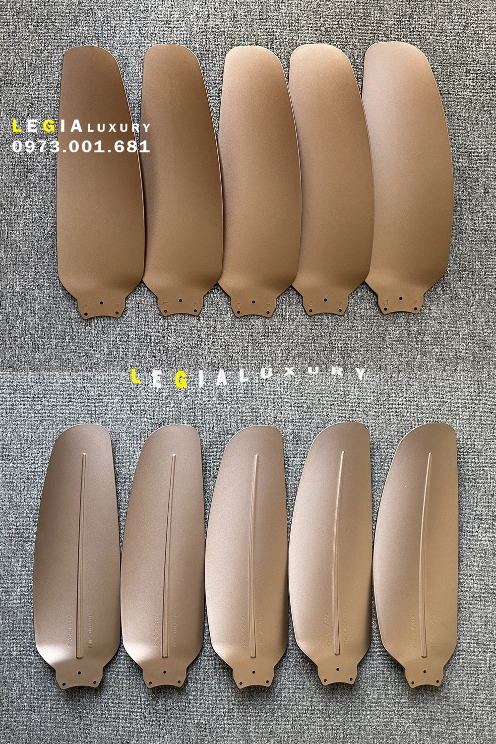 Mô tả Quạt Trần Mini chung cư Cao Cấp ERF968 phù hợp phòng diện tích 7m2 đến 15m2 - 7