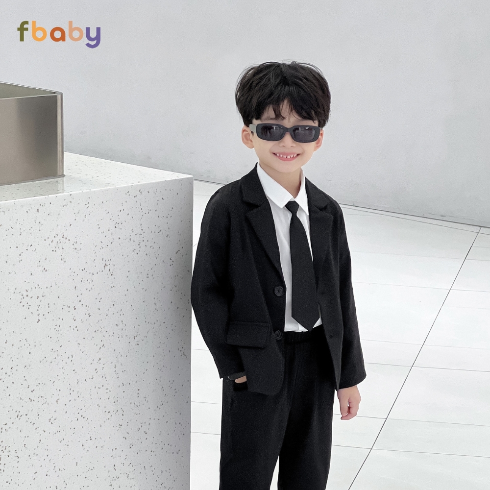 Mô tả Set Bộ Vest Bé Trai Fbaby Kèm Áo Sơ Mi, Cavat Hàn Quốc Cao Cấp Phong Cách Mặc Sự Kiện Dự Tiệc Đi Chơi Lịch Sự - 2