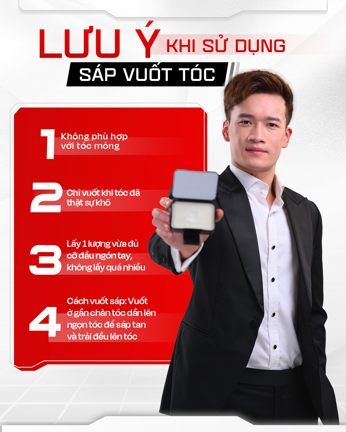 Lưu ý sử dụng Rhys Man