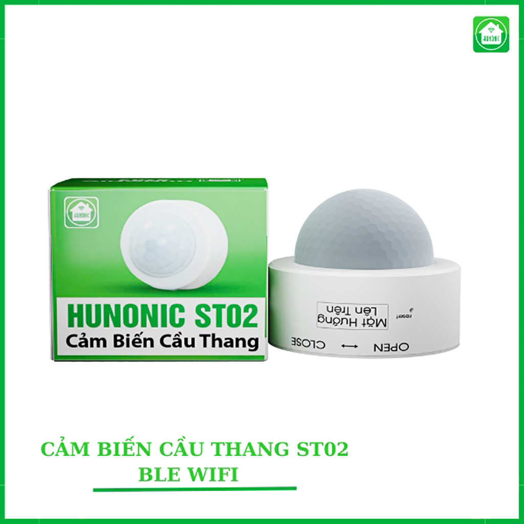 Mô tả Cảm Biến Cầu Thang Hunonic ST02, Kết Hợp Công Tắc Thông Minh Bật Đèn Cầu Thang - HNST02 - 6