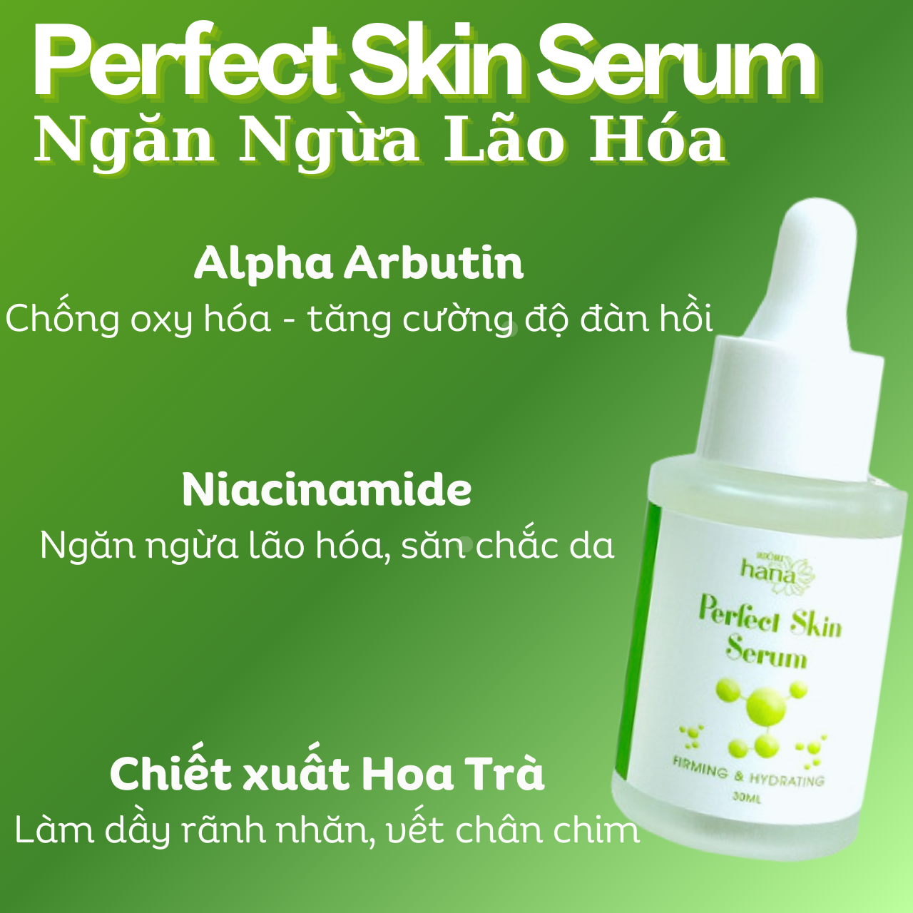 RIORI HANA Perfect Skin Serum Bottle