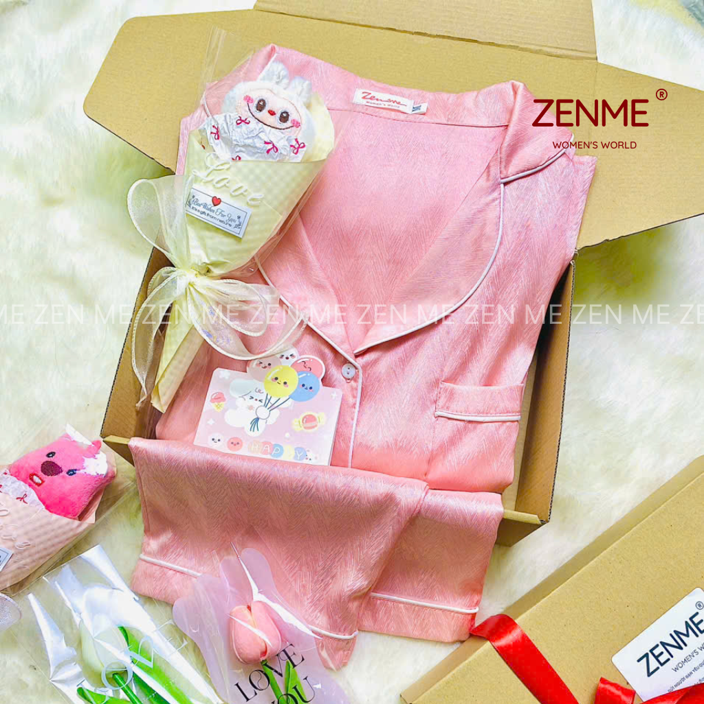 Mô tả Hộp Đựng Quà Tặng ZENME Sang Trọng Zen Me Gift Set Có Hoa và Quà - Special Packet - 4
