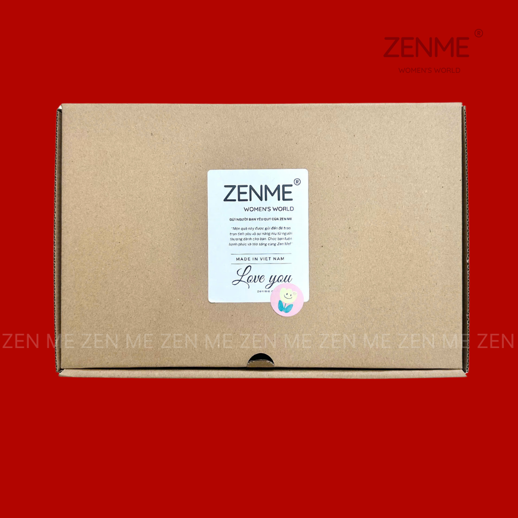 Mô tả Hộp Đựng Quà Tặng ZENME Sang Trọng Zen Me Gift Set Có Hoa và Quà - Special Packet - 6