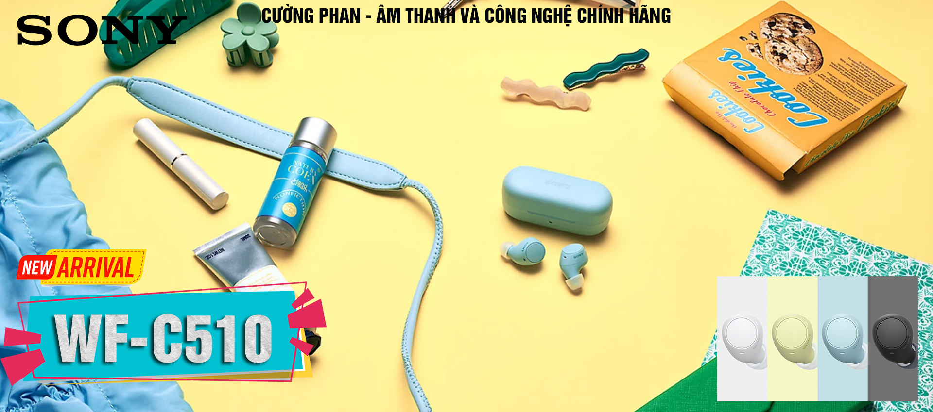 Mô tả Tai Nghe Nhét Tai True Wireless Sony WF-C510 Mẫu Mới 2024 - DSEE, Bluetooth 5.3, Chống Nước IPX4 - 4