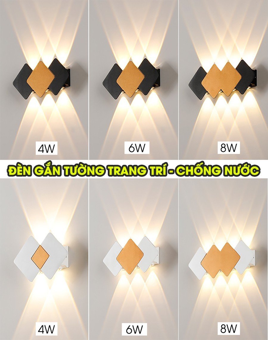 Mô tả Đèn Hắt Tường Chống Nước Energy Green Lighting 2 Đầu Chiếu Sáng DT-02119 - Trang Trí Trong Nhà / Ngoài Trời - 5