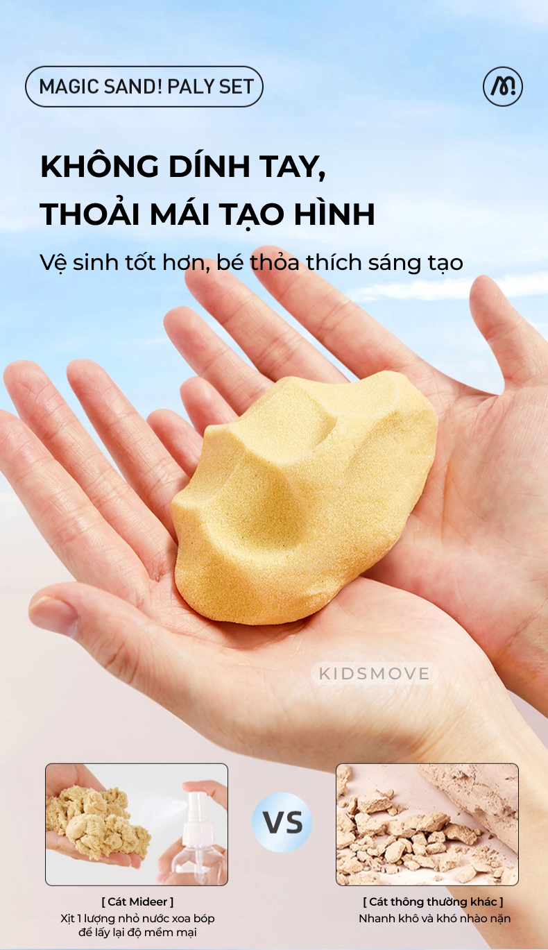 Bàn cát động lực Mideer lớn