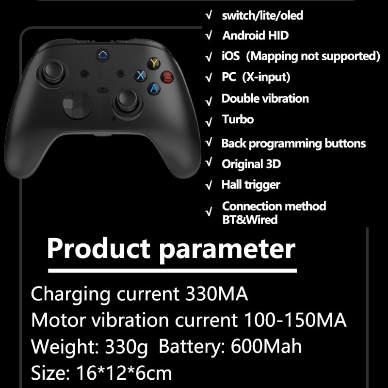 Gamepad tay game Không dây Bluetooth TS102 đa kết nối cho máy tính ...