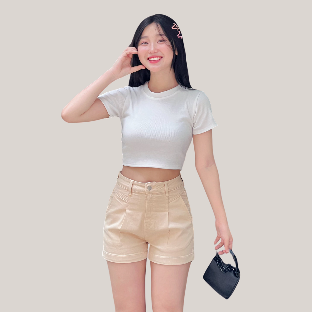 Quần Short Jeans Nữ TTTHAO - Đa dạng màu sắc