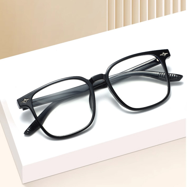 Mô tả Gọng kính cận thời trang nam nữ ANDU dáng vuông chống tia UV chất liệu nhựa cao cấp - 81056 - 1