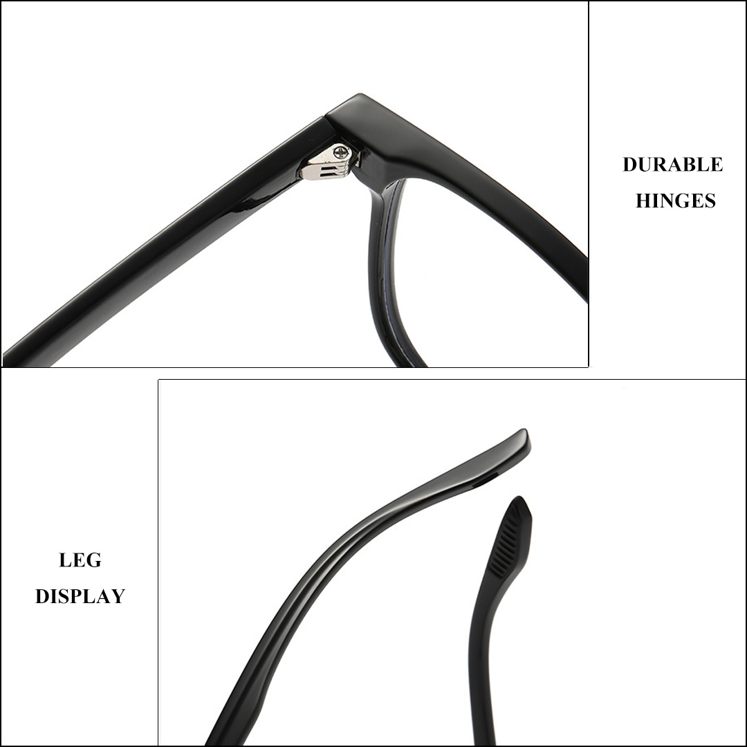 Mô tả Gọng kính cận thời trang nam nữ ANDU dáng vuông chống tia UV chất liệu nhựa cao cấp - 81056 - 6