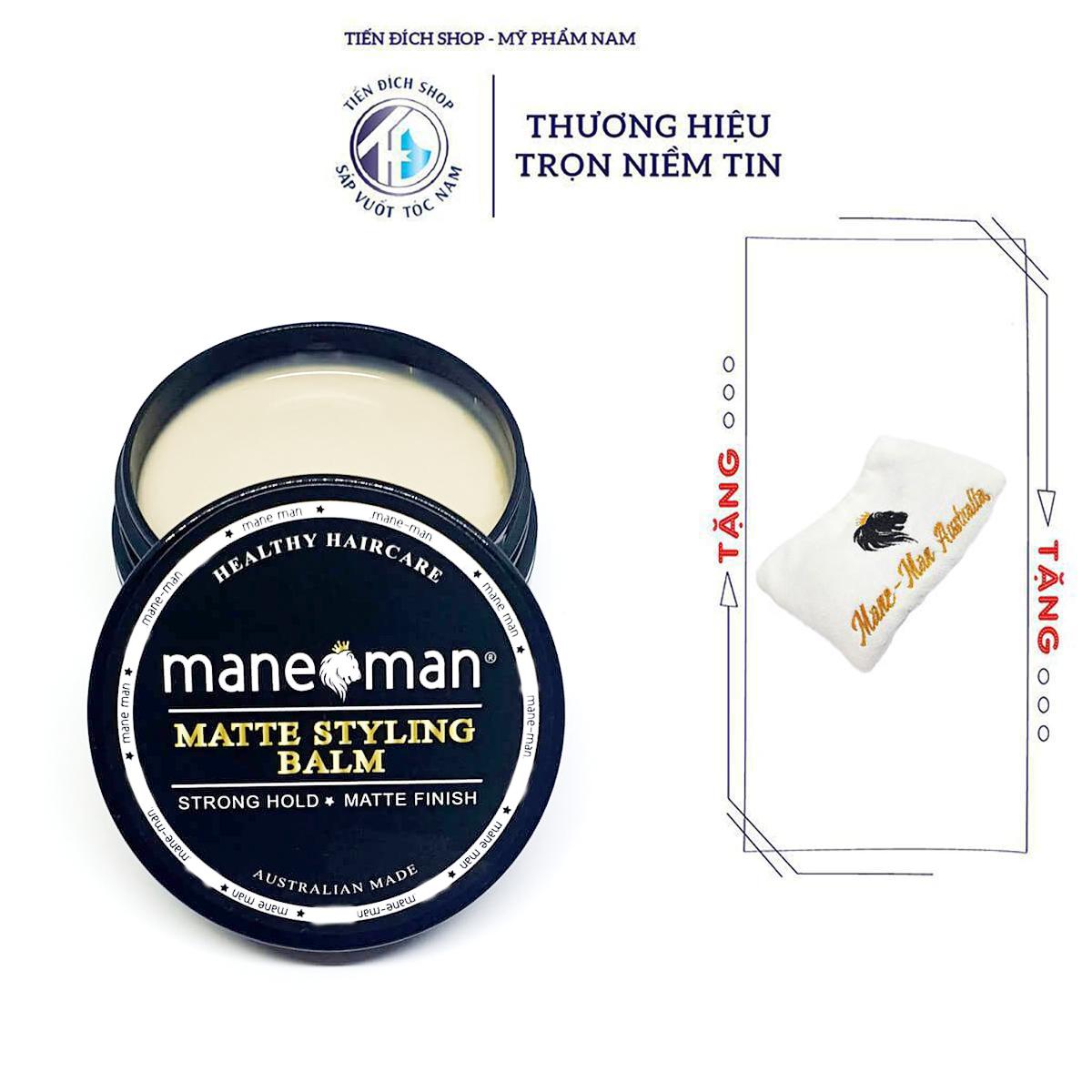 Sáp vuốt tóc Mane Man Matte Styling Balm 100gr cao cấp chính hãng ...