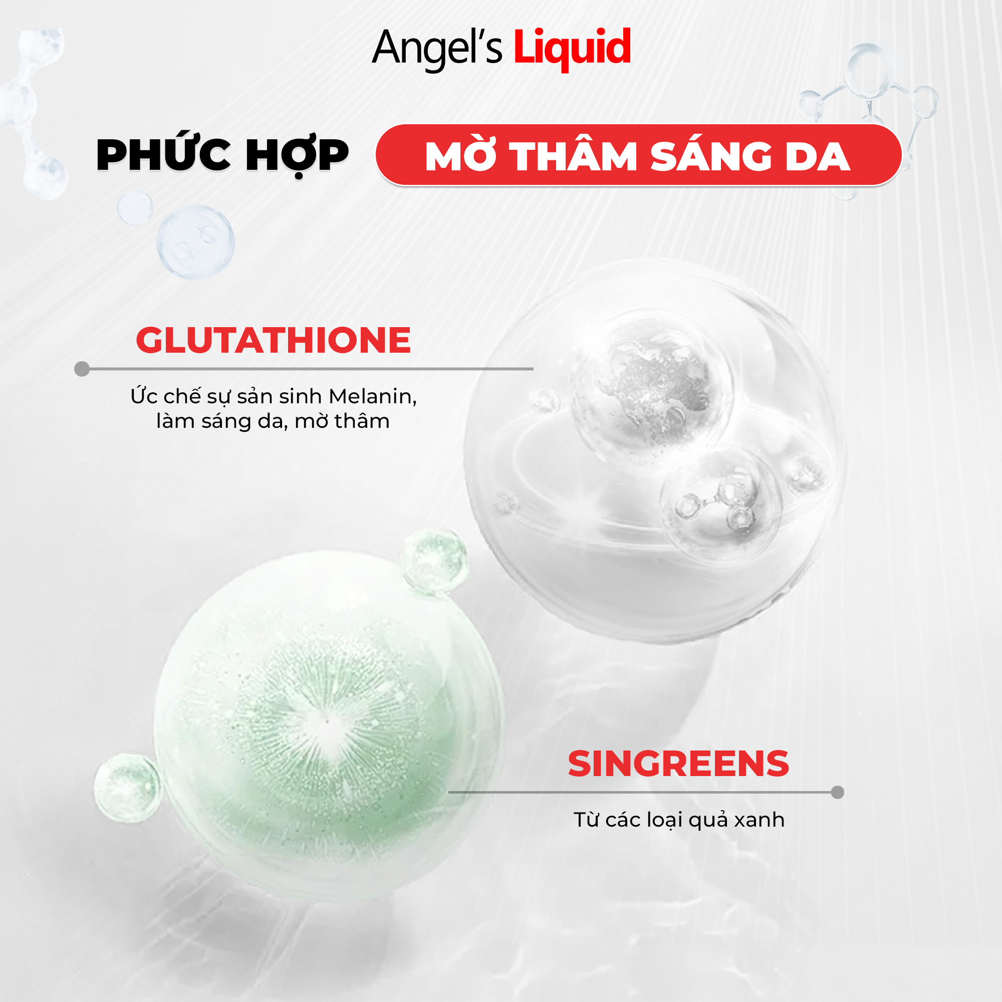Mô tả Sữa Tắm Giảm Mụn, Dịu Ẩm Làn Da Angel's Liquid Glutathione + BHA Exfoliating Body Wash 500ML - 3