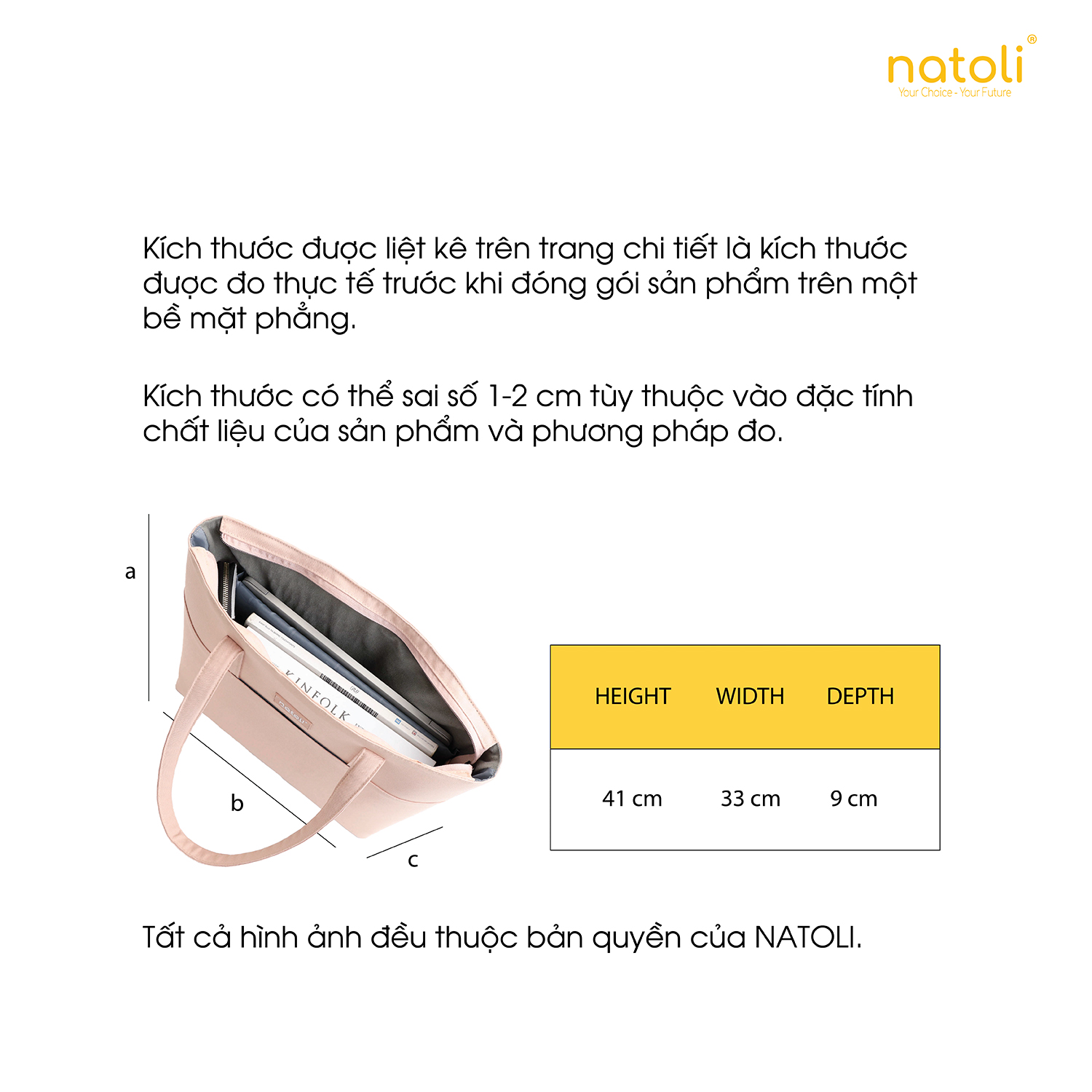 Mô tả Túi NATOLI - BST Elegant Chicbag T4 - 9