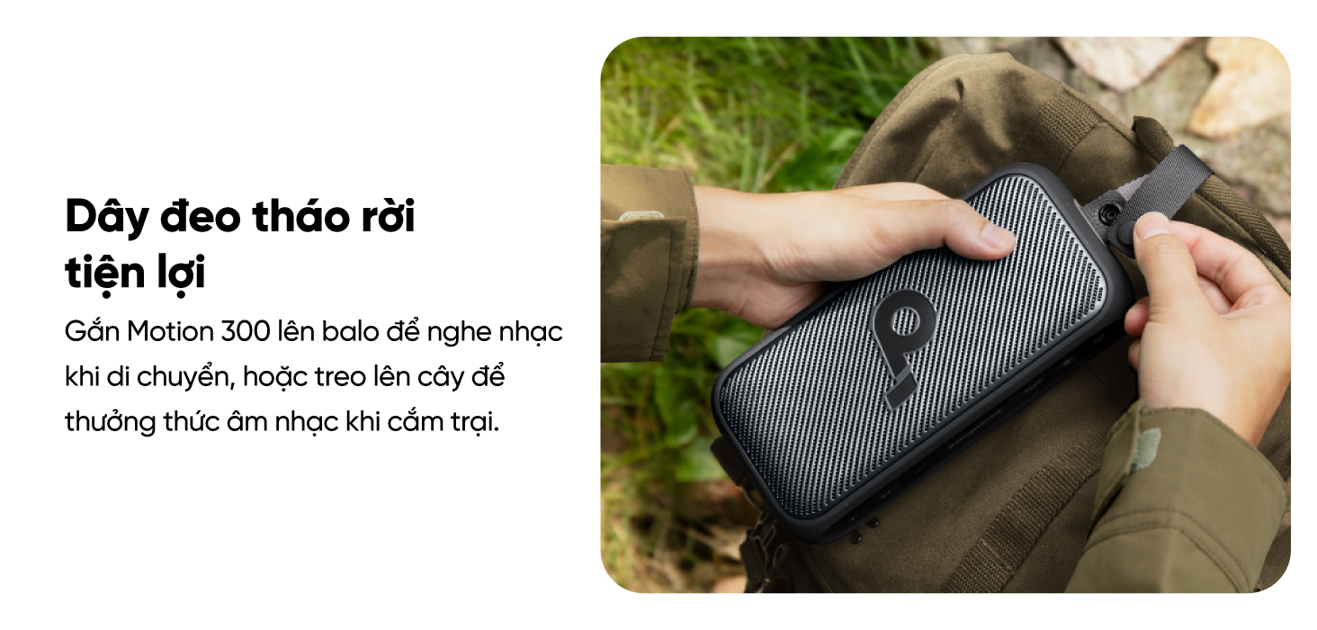 Mô tả Loa bluetooth soundcore Motion 300 | Chống nước IPX7 | 13h phát nhạc - 6