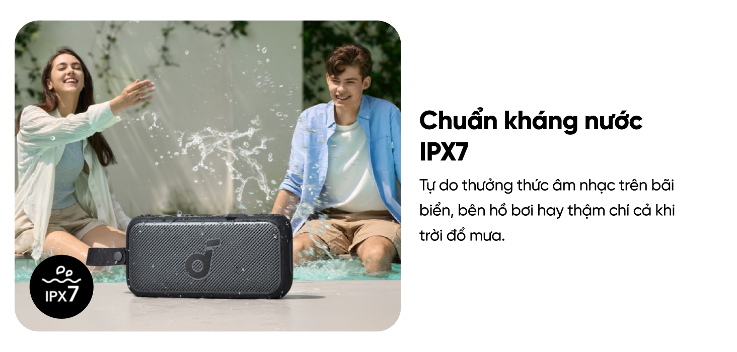 Mô tả Loa bluetooth soundcore Motion 300 | Chống nước IPX7 | 13h phát nhạc - 8