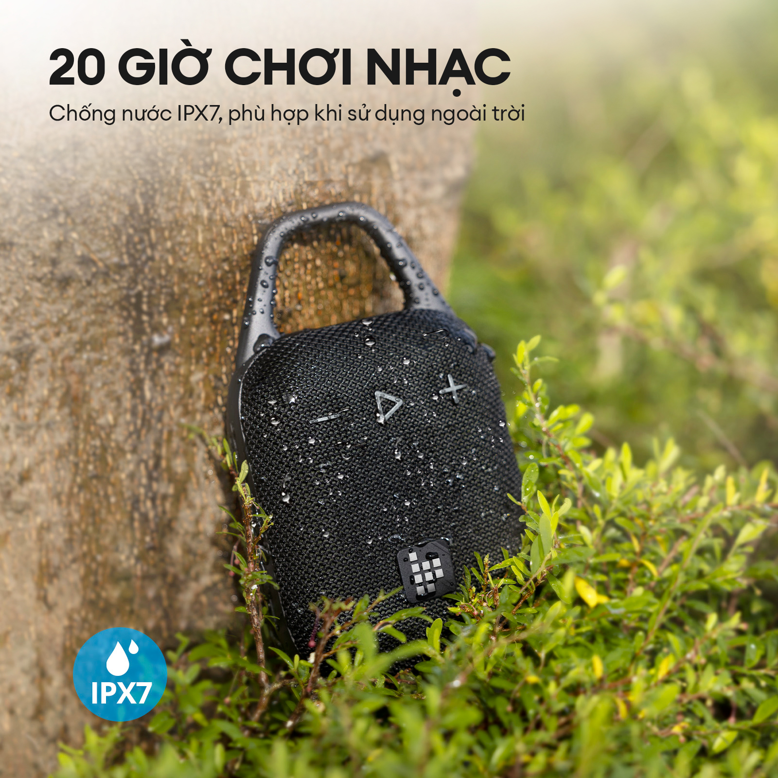 Mô tả Loa Bluetooth Tronsmart MIRTUNE H1 V5.3 | Công Suất 8W bass mạnh | Kháng nước IPX7 | 20H chơi nhạc | Bảo Hành 12 Tháng - 4