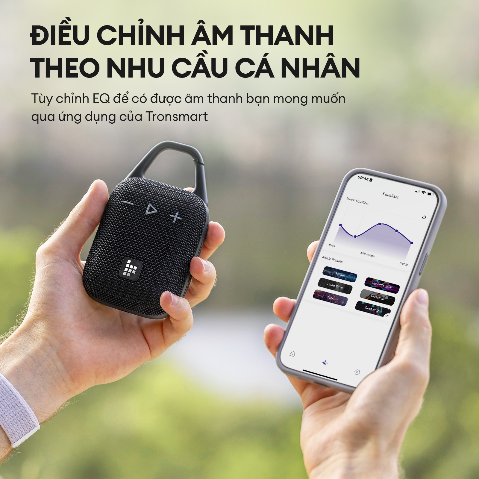 Mô tả Loa Bluetooth Tronsmart MIRTUNE H1 V5.3 | Công Suất 8W bass mạnh | Kháng nước IPX7 | 20H chơi nhạc | Bảo Hành 12 Tháng - 5