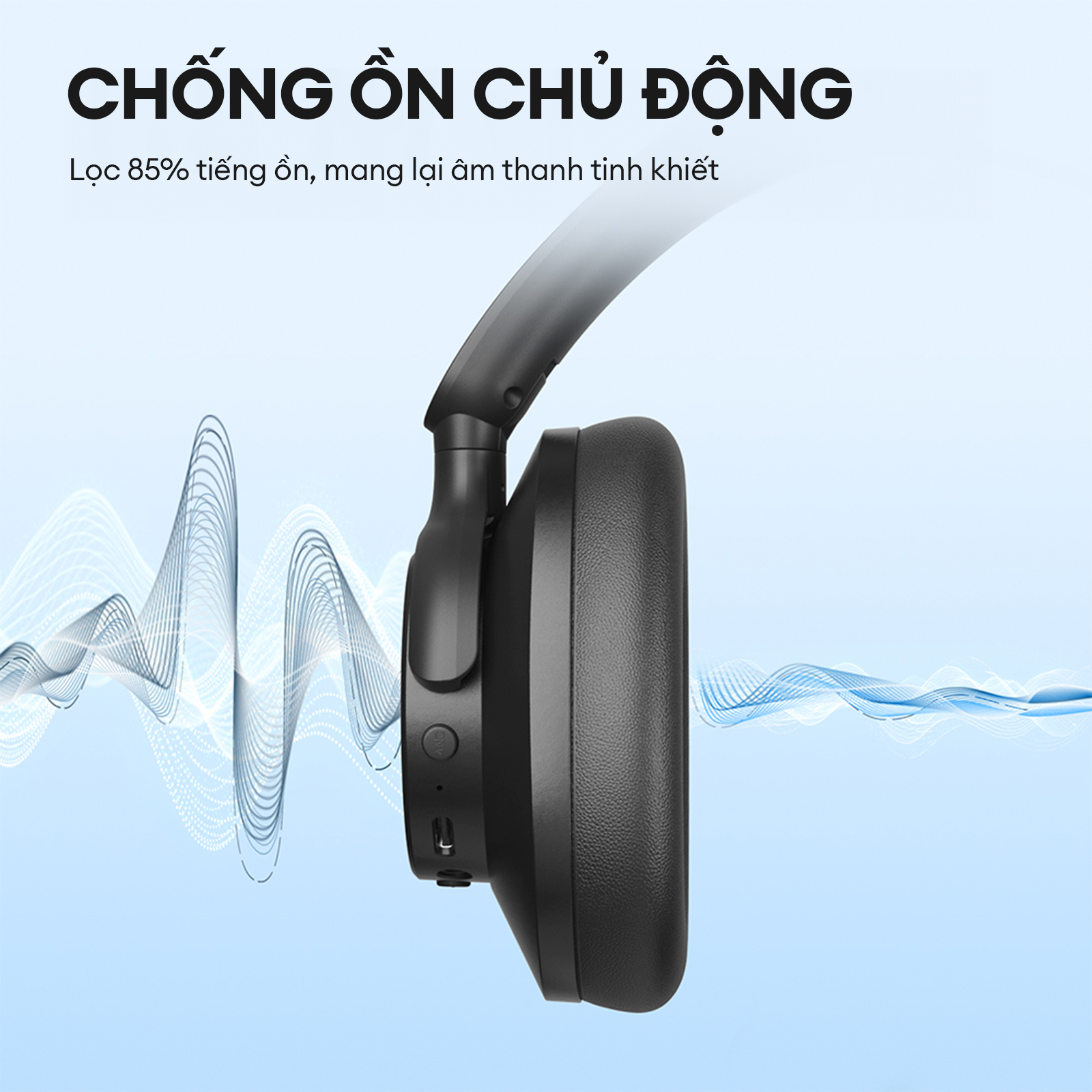 Mô tả Tai Nghe Bluetooth Tronsmart SOUNFII Q20/Q20s V5.3|  Chống Ồn Chủ Động ANC | 50H chơi nhạc | Bảo hành 12 tháng - 1